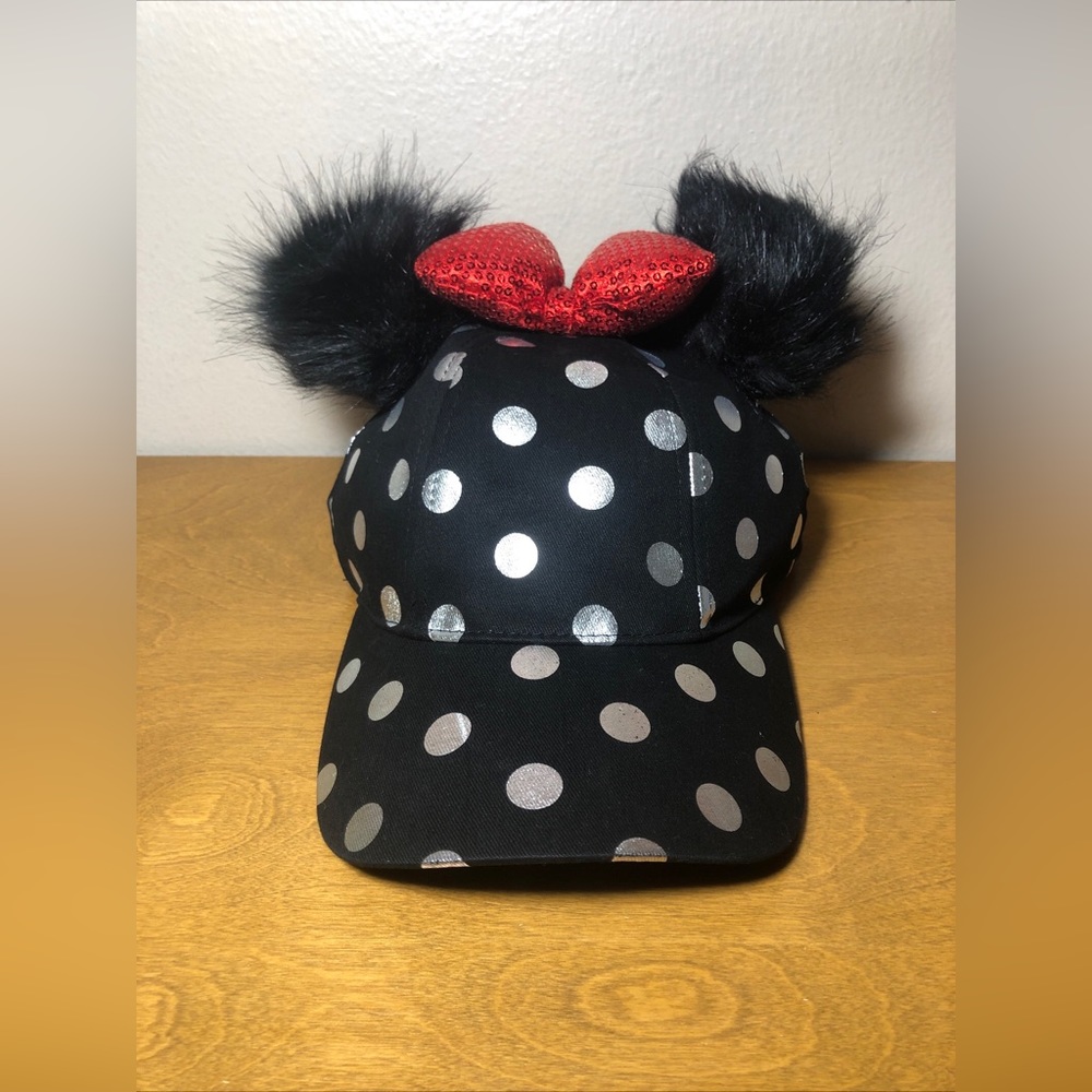 Disney Parks Minnie Mouse Baseball Hat Cap
